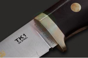 原装正品进口FK瑞典Fallkniven TK1MM层压3G超级金粉钢户外手工锻造猎刀