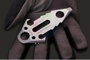 正品意大利Extrema Ratio极端武力TK Tool 2.0石洗版不锈钢军用多功能户外求生工具卡