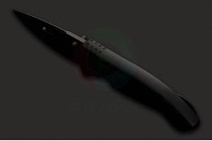 日本原装正品进口Rockstead花田洋KOU 孝 DLC钻石涂层YXR-7钢日本武士刀型战术折叠刀