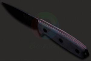 原装正品进口ESEE公司美国著名丛林刀3S米卡塔柄1095高碳钢黑色涂层半齿刃野外求生直刀