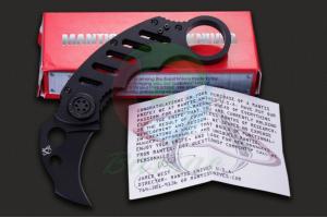 美国原装正品进口Mantis螳螂MK-1VX Cinq1 Karambit绅士随身防卫战术爪刀