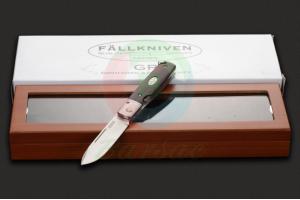 正品进口Fallkniven瑞典(FK)GP Gebtleman's Pocket黄檀木柄手工作传统绅士口袋折刀