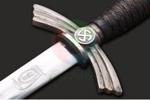 第二次世界大战原品特种高碳钢德国空军军官佩剑/二战收藏品军用军刀刺刀