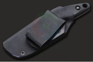 正品进口日本手工名匠Nemoto根本朋之MA09 Calmato珠光喷砂剃刀型D2钢小型战斗猎刀