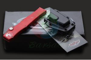 美国MICROTECH微技术150-9 RD HALO V T/E Red Bead Blast Full Serrated几何头全齿直跳