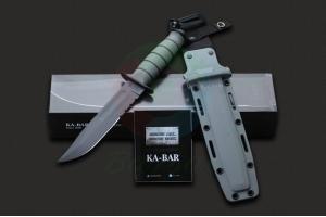 美国原装正品进口KA-BAR卡巴刀具代表作5012半齿刃1095高碳钢军用战术直刀