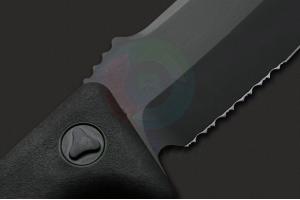 美国原装正品进口MICROTECH微技术103-2 Currahee 科拉希 ELMAX不锈钢半齿几何头直刀