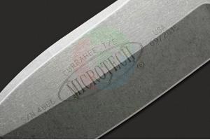 正品MICROTECH美国微技术103-10 Currahee 科拉希ELMAX不锈钢石洗刃战术几何头军用直刀