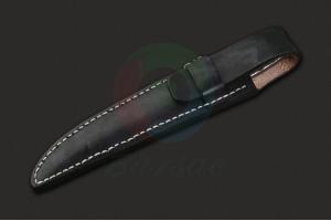 日本著名研磨达人KikuMatsuda松田菊男KM-870 SMALL KNIFE一体龙骨结构镂空小颈刀