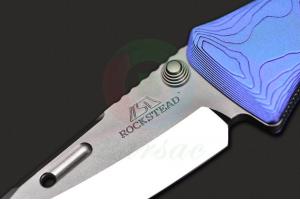 正品进口日本ROCKSTEAD花田洋F-SAIZ BL 才 ZDP189粉末钢3D处理钛合金柄高端礼品折叠刀