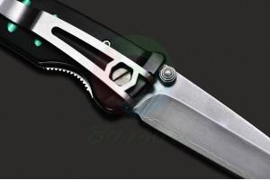 日本正品Mcusta传世家徽MC-0041C Katana武士刀系列三美夹钢Tanto式刀头礼品随身折叠刀