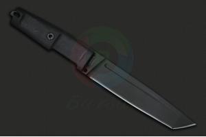 意大利正品进口Extrema Ratio极端武力T4000 S黑色涂层全刃传统日式Tanto短刀型战术短刀