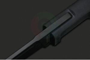 意大利正品进口Extrema Ratio极端武力T4000 S黑色涂层全刃传统日式Tanto短刀型战术短刀