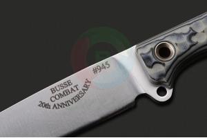 美国BUSSE巴斯战斗刀ANNIVERSARY MEAN STREET CG 20周年纪念版EDC随身战斗小直刀