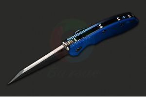 美国Rick Hinderer瑞克辛德勒XM-18 3.5 Blue Anodized Blue Scale蓝色G10手柄几何头折刀