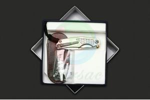 Chris Reeve克里斯·里夫 Ti-Lock Elemental 元素 新款雕刻钛合金柄高端精品绅士口袋折叠刀