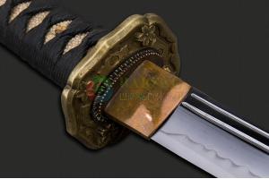 日本昭和时期著名手工刀匠石原兼直二战原品日本收藏军刀/日本武士刀