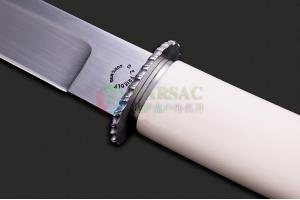 美国刀匠协会大师登尼斯·弗雷迪纯手工传统日式刀具风格 苍龙 CPM154粉末钢拉丝刃战斗直刀