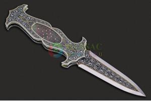 瑞典刀具、雕刻及北欧最杰出折刀大师安德斯·赫德伦 王者之冠 双刃高速钢极品收藏折叠刀