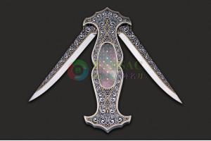 瑞典刀具、雕刻及北欧最杰出折刀大师安德斯·赫德伦 王者之冠 双刃高速钢极品收藏折叠刀