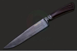 美国ABS刀匠协会MS领军人物巴西刀匠协会创始人罗德里戈·希弗雷多大马士革钢精品收藏直刀