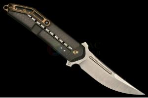 美国著名手工刀匠 Todd Begg Knives 托德贝格 Steelcraft系列 Kwaiken 半定制战术折叠刀